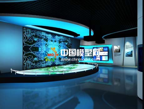 電子沙盤廣泛應(yīng)用與多類別的科技展示廳，效果突出